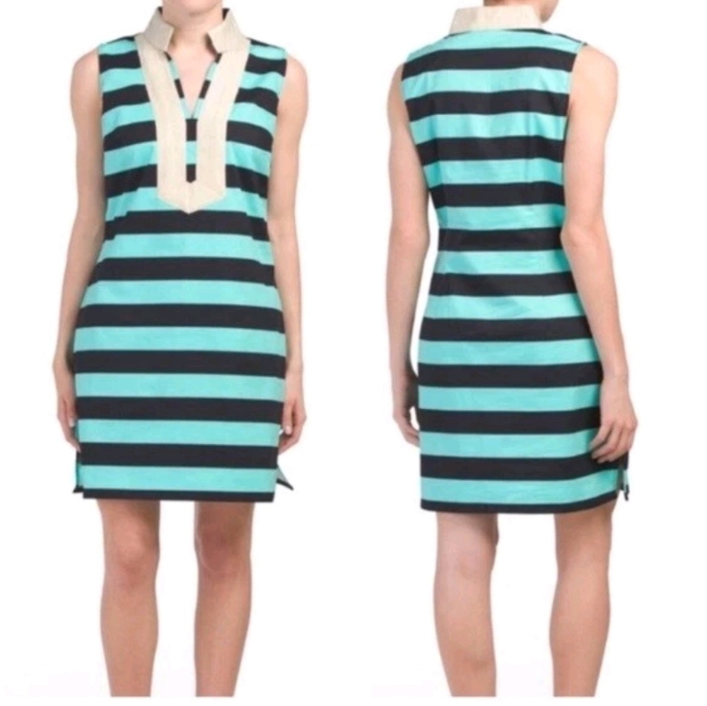 Sts Sail To Sable Stripe Dress Size Medium